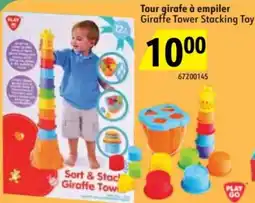 Sushi Shop Play Go Giraffe Tower Stacking Toy offer