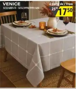 Sushi Shop Venice tablecloth offer