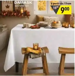Sushi Shop Damask tablecloth offer