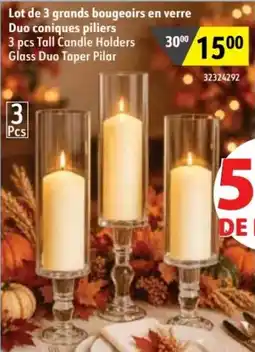 Sushi Shop Glass Duo Taper Pilar offer