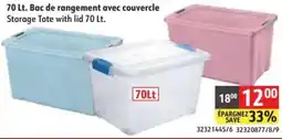 Sushi Shop Storage Tote with lid offer