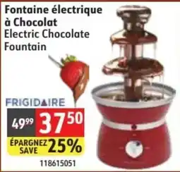 Sushi Shop Frigidaire electric chocolate fountain offer