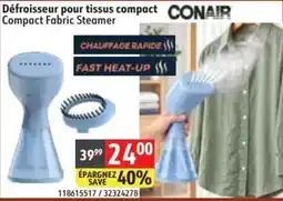 Sushi Shop Conair compact fabric steamer offer