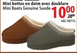 Sushi Shop Mini Boots Genuine Suede offer