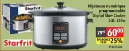 Sushi Shop Starfrit digital slow cooker offer
