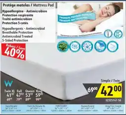 Sushi Shop Franquim mattress pad offer