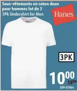 Sushi Shop Hanes 3Pk Undershirt for Men offer