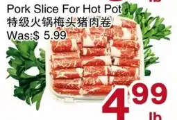 First Choice Supermarket Pork Slice For Hot Pot offer