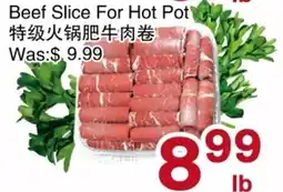 First Choice Supermarket Beef Slice For Hot Pot offer