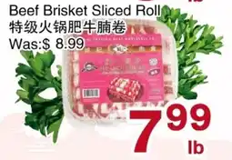 First Choice Supermarket Beef Brisket Sliced Roll offer