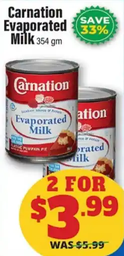 Iqbal Foods Carnation evaporated milk offer