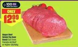 FreshCo Angus Beef Sirloin Tip Oven Roast Cut offer