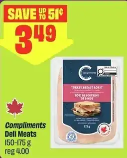 FreshCo Compliments deli meats offer