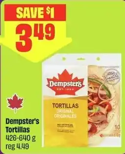 FreshCo Dempster's Tortillas offer