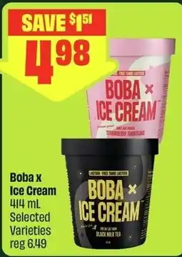 FreshCo Boba x Ice Cream offer