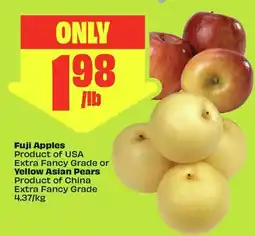 FreshCo Fuji Apples Yellow Asian Pears offer