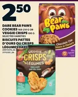 Loblaws Dare bear paws cookies offer