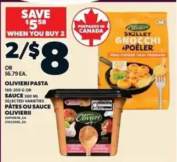 Loblaws Olivieri pasta offer