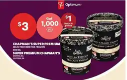 Loblaws Chapman's super premium frozen offer