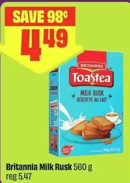 FreshCo Britannia Milk Rusk offer