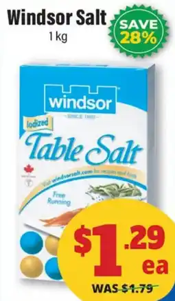 Iqbal Foods Windsor table salt offer