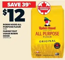 Loblaws Robin Hood all purpose flour offer