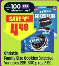 FreshCo Christie Family Size Cookies Selected Varieties offer