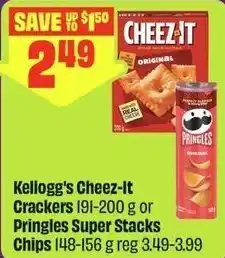 FreshCo Kellogg's Cheez-it Crackers offer