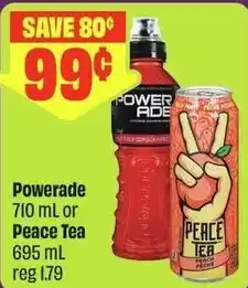 FreshCo Powerade or Peace Tea offer