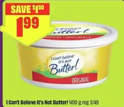 FreshCo I Can't Believe It's Not Butter! Original offer