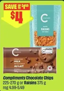 FreshCo Compliments Chocolate Chips offer
