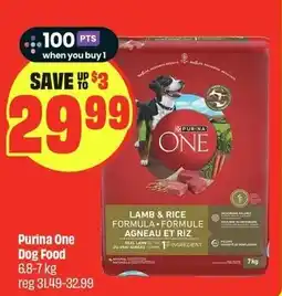 FreshCo Purina One Dog Food offer