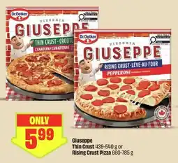 FreshCo Dr Oetker Giuseppe Thin Crust Pizza offer
