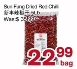 First Choice Supermarket Sun Fung Dried Red Chilli offer