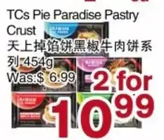 TCs Pie Paradise Pastry Crust
