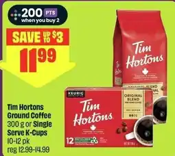 FreshCo Tim Hortons Ground Coffee offer