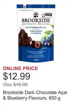 Costco Brookside Dark Chocolate Açai & Blueberry Flavours offer
