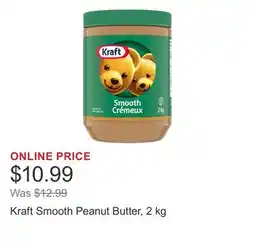 Costco Kraft Smooth Peanut Butter offer
