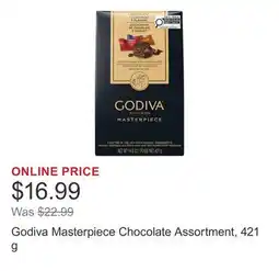 Costco Godiva Masterpiece Chocolate Assortment offer