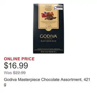 Costco Godiva Masterpiece Chocolate Assortment offer