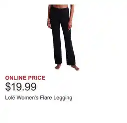 Costco Lolë Women's Flare Legging offer