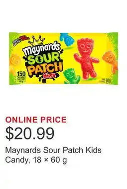 Costco Maynards Sour Patch Kids Candy, 18 × offer