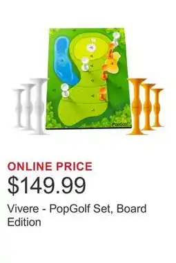 Costco Vivere - PopGolf Set, Board Edition offer