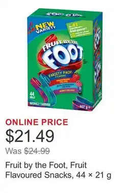 Costco Fruit by the Foot, Fruit Flavoured Snacks, 44 × offer
