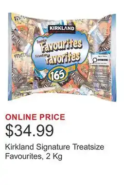 Costco Kirkland Signature Treatsize Favourites offer