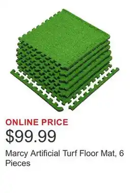 Costco Marcy Artificial Turf Floor Mat, 6 Pieces offer