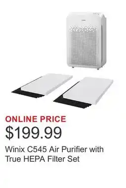 Costco Winix C545 Air Purifier with True HEPA Filter Set offer