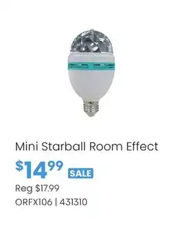 Long & McQuade Mini Starball Room Effect offer