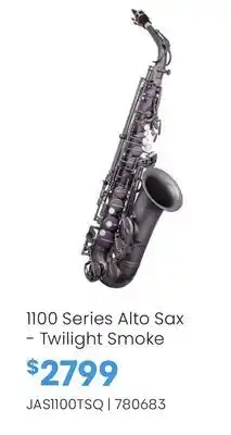 Long & McQuade 1100 Series Alto Sax - Twilight Smoke offer