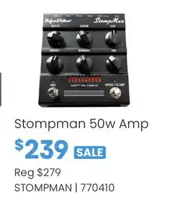 Long & McQuade Stompman 50w Amp offer